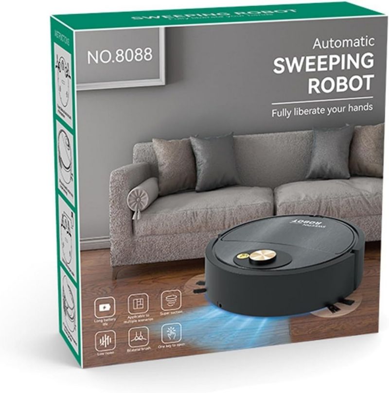 Comprar Aspiradora Robot Piso Recargable Portabl en Electroshopy - Ángulo 2